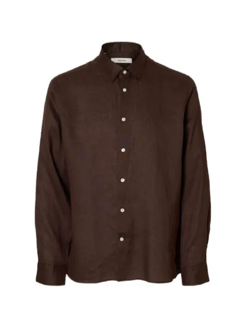 SELECTED Regkylian linen shirt