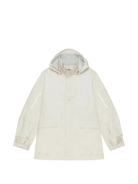 Givenchy pocket-details hooded windbreaker jacket