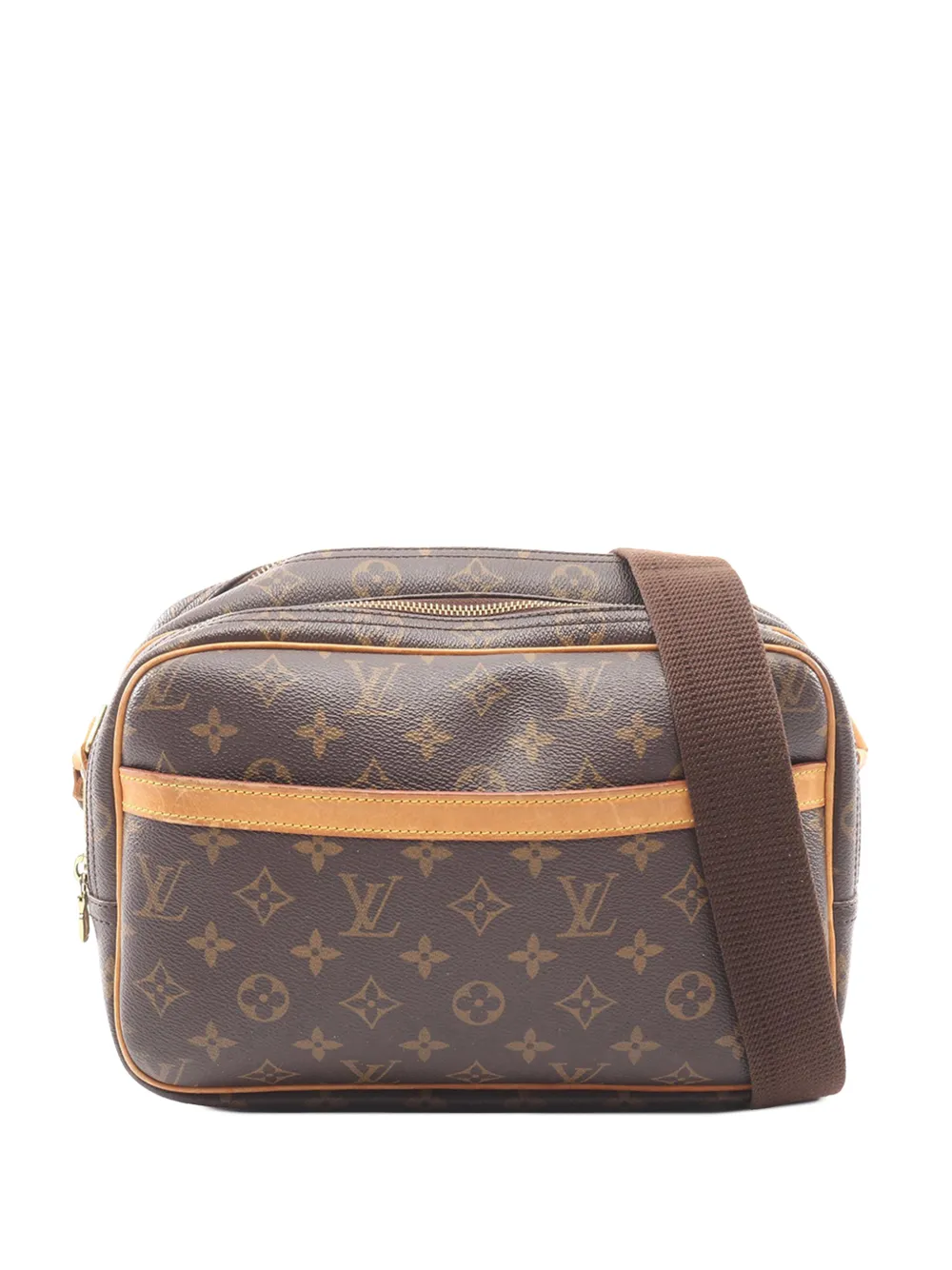Louis Vuitton Pre-Owned 2003 Monogram Reporter PM crossbody bag - Marrone
