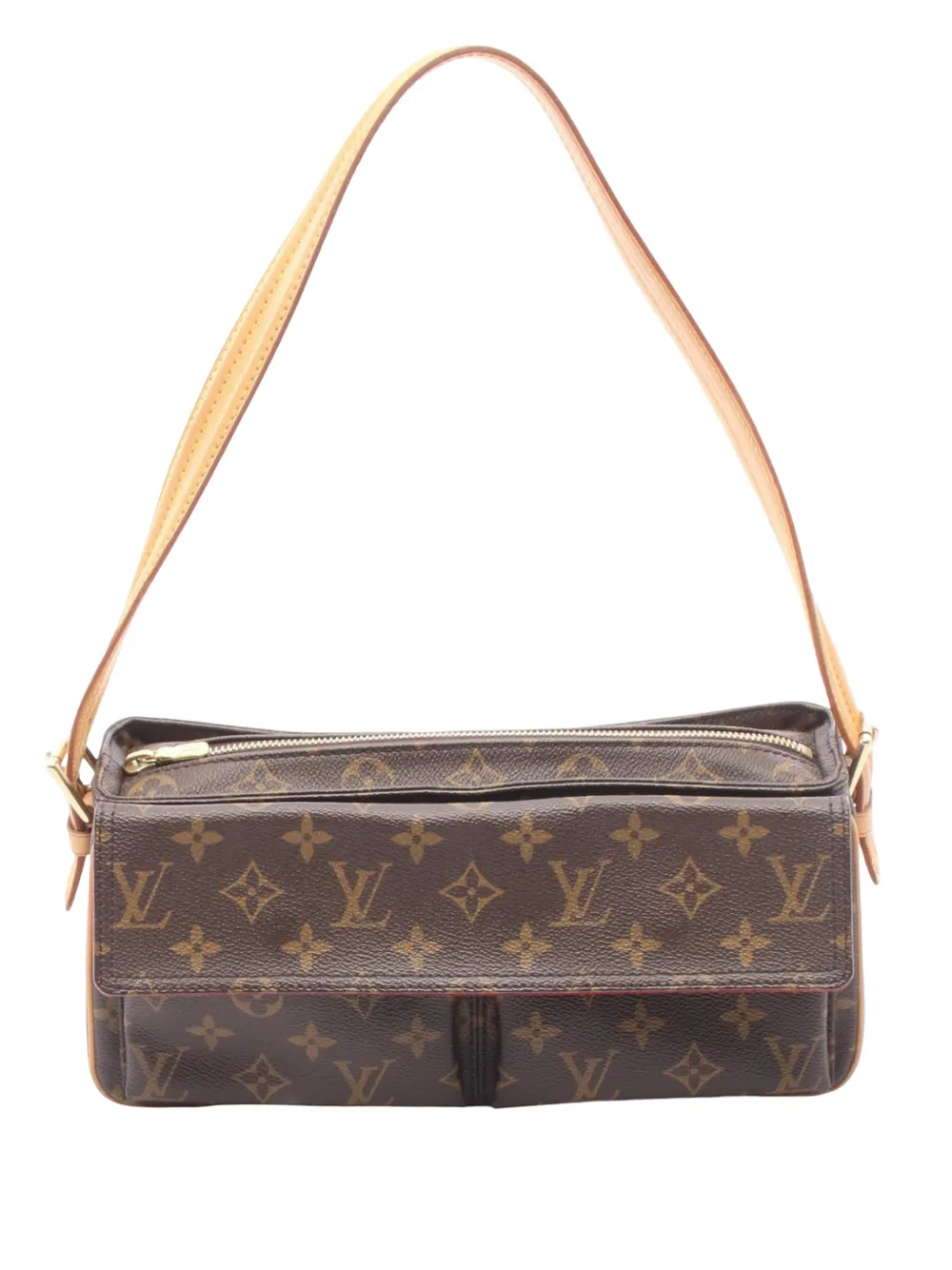Louis Vuitton Pre-Owned 2004 Monogram Viva Cite MM shoulder bag - Brown