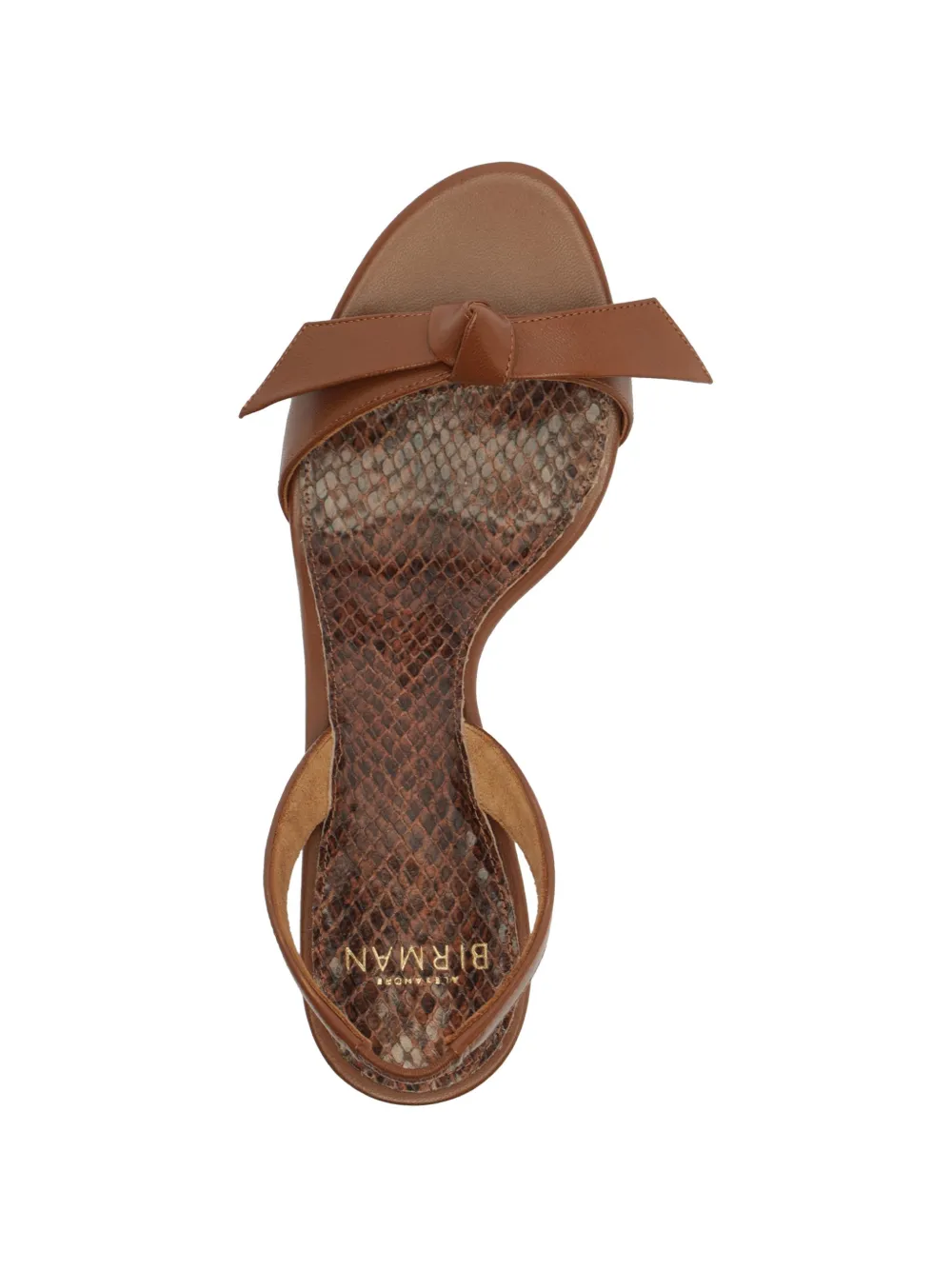 Alexandre Birman Clarita slingback sandalen Bruin