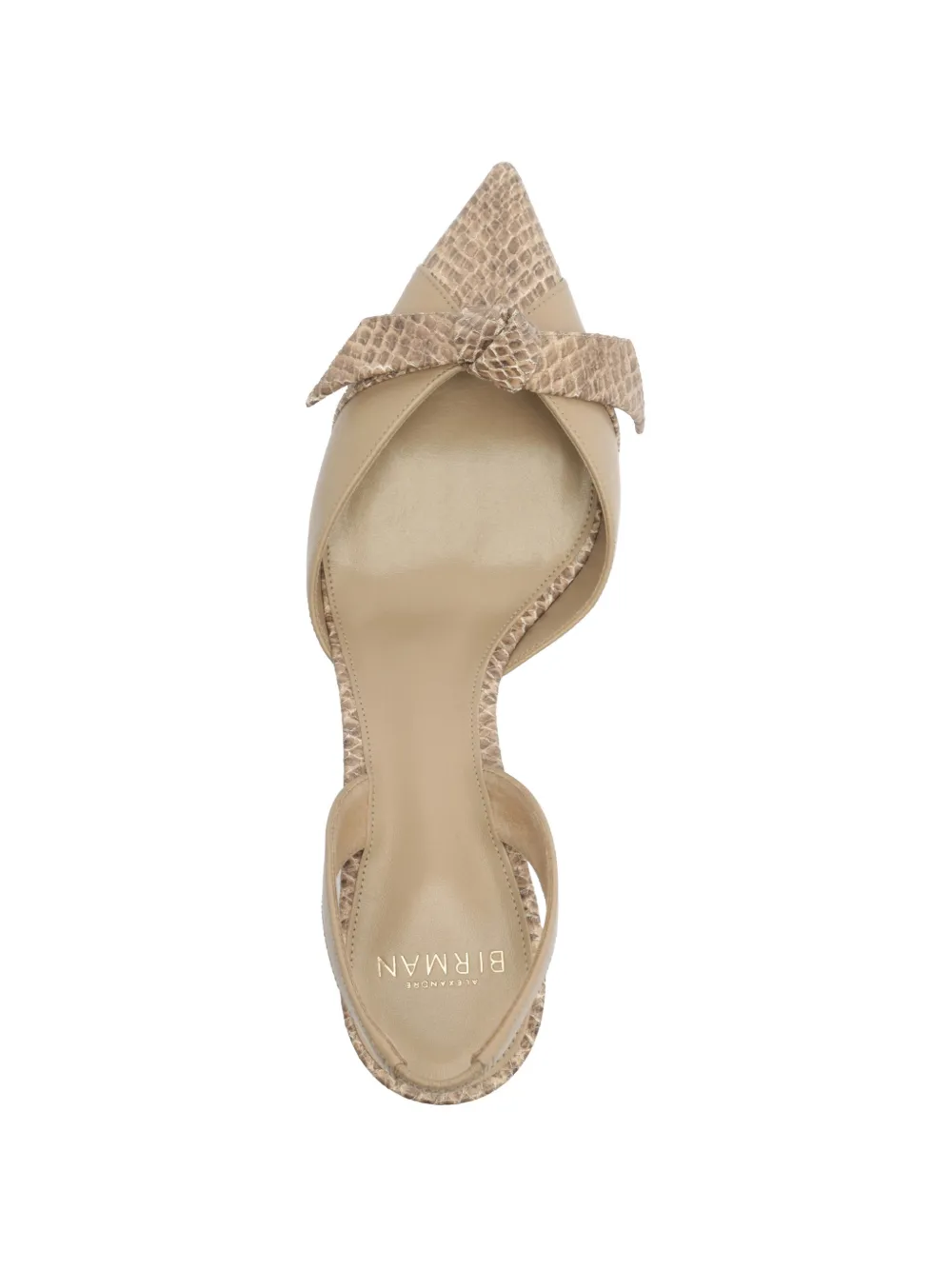 Alexandre Birman Clarita slingback pumps Beige