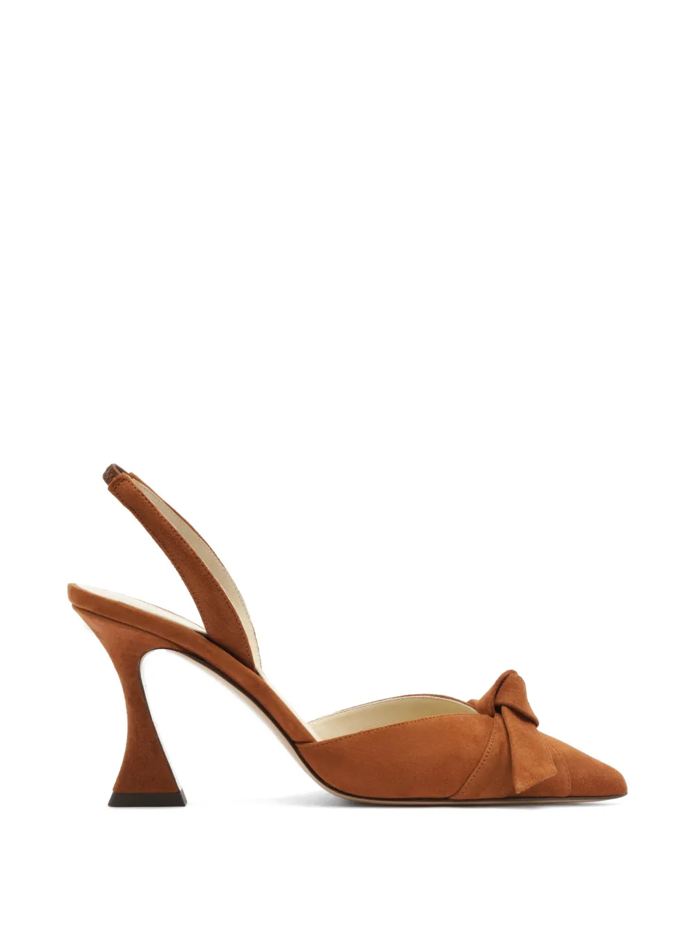 Alexandre Birman Clarita Slingback Pumps In Brown