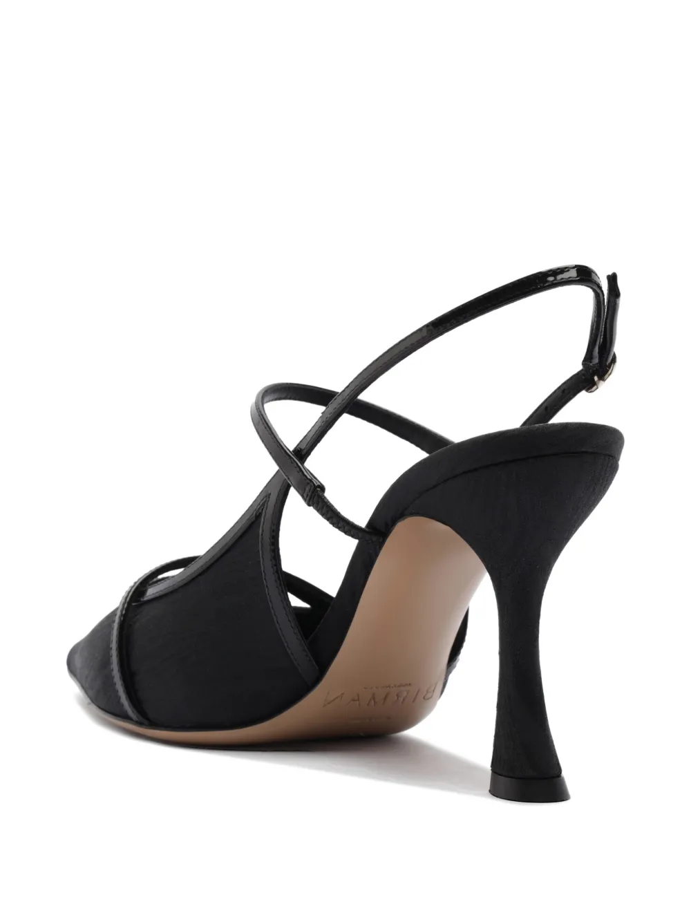 Alexandre Birman Tita Moire slingback pumps Zwart