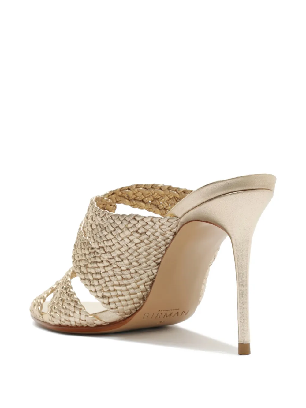 Alexandre Birman Sabrina leather sandals Goud