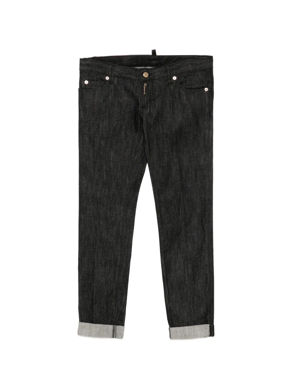 DSQUARED2 turn-up jeans - Black