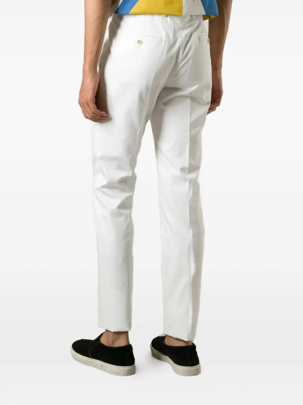 Alexander McQueen Geplooide pantalon Wit