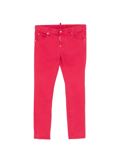 DSQUARED2 Schmale Jeans mit Logo-Detail