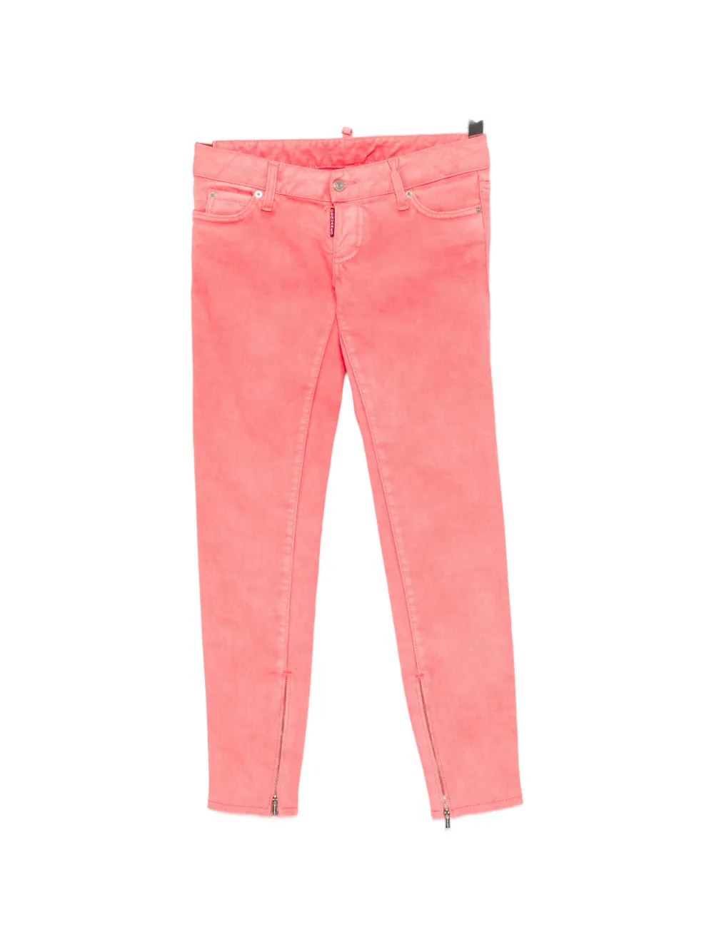 DSQUARED2 zipped-cuff jeans - Rosa