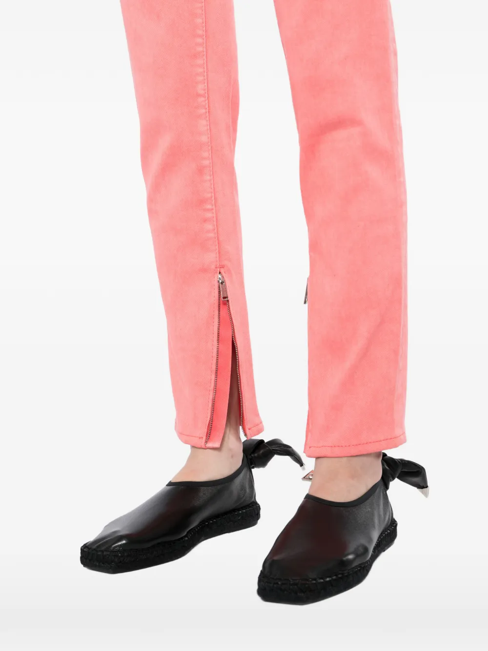 DSQUARED2 Jeans met rits Roze