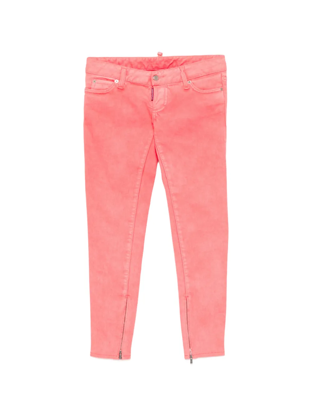 DSQUARED2 zipped-cuff jeans - Rosa