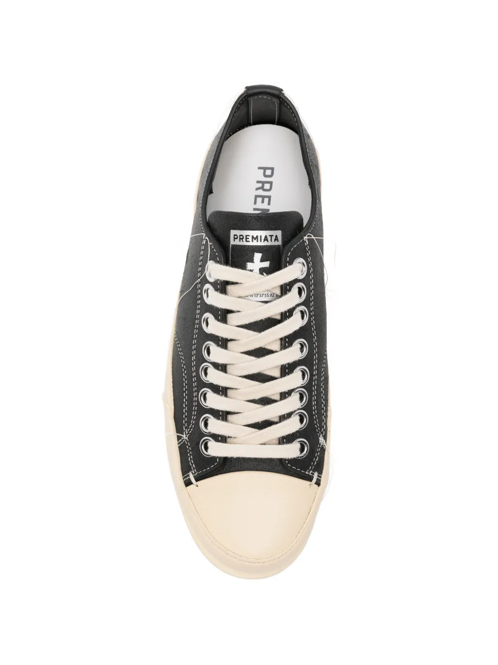 Premiata Vincent 015 sneakers met logo-print Zwart
