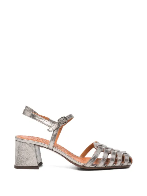 Chie Mihara Voku metallic cage sandals
