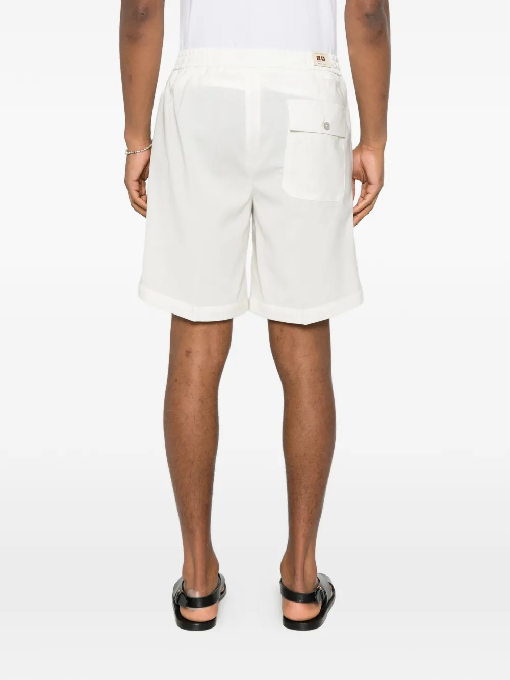Briglia 1949 Shorts met trekkoord Wit