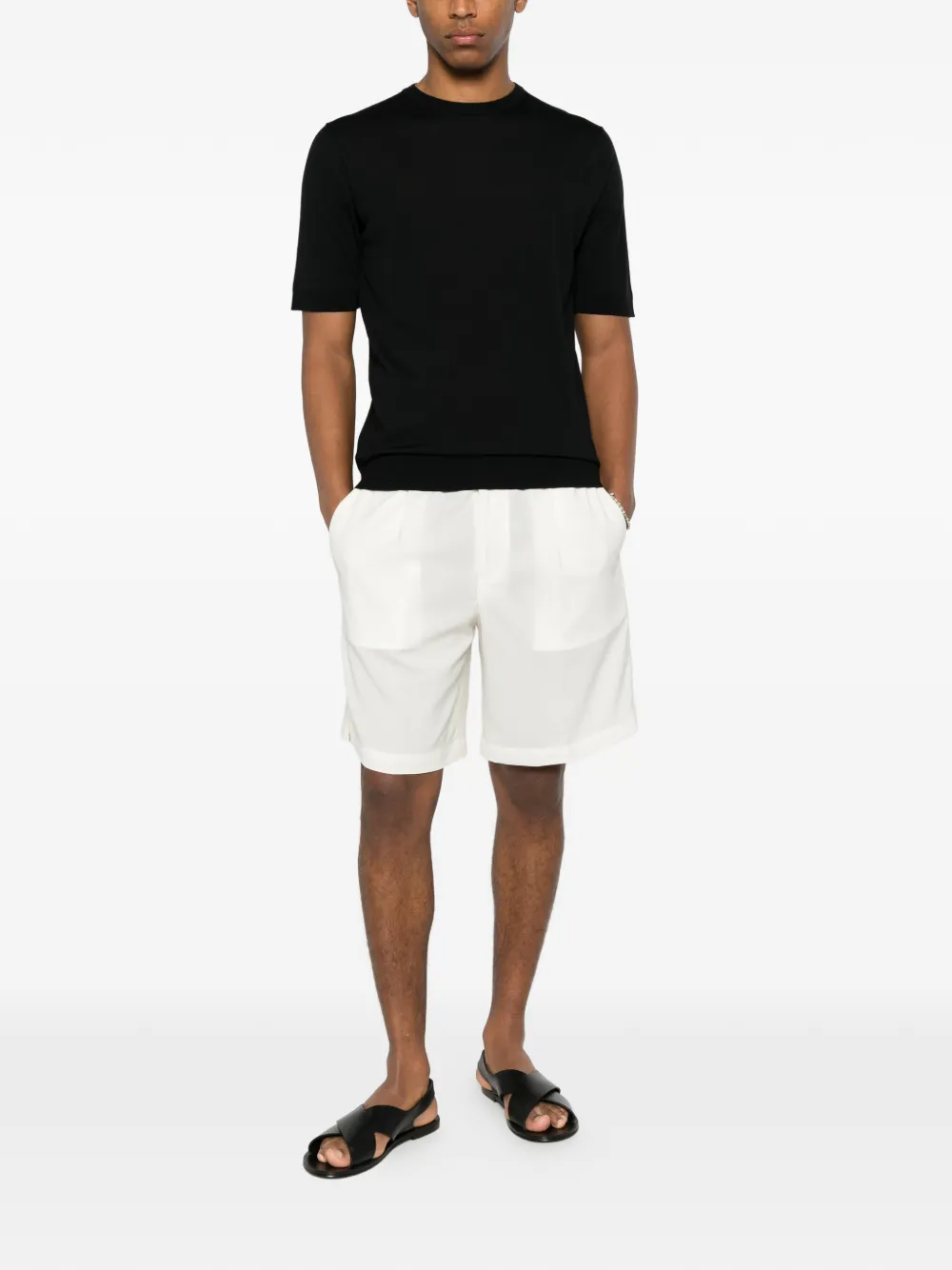 Briglia 1949 Shorts met trekkoord Wit