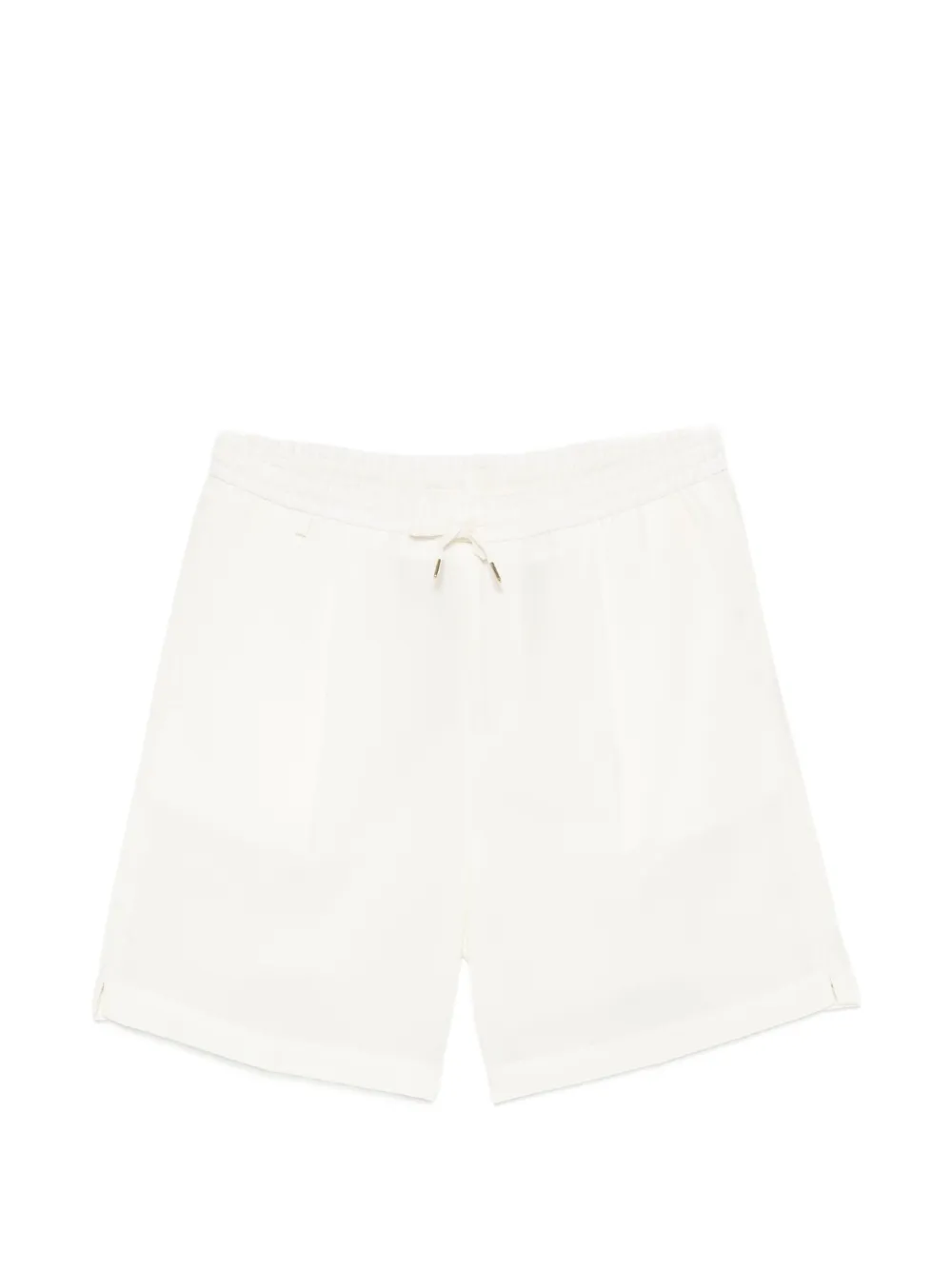 Briglia 1949 drawstring pleated shorts - White