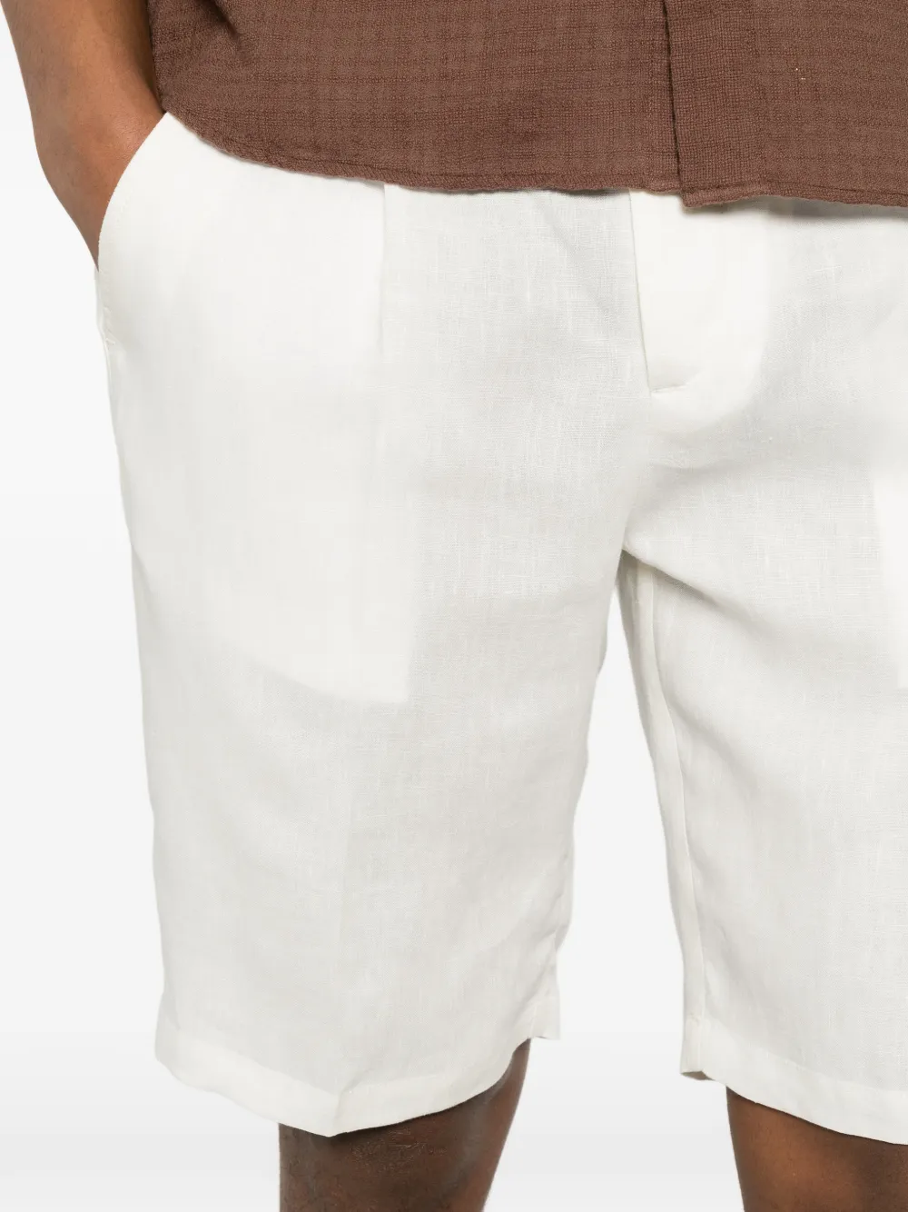 Briglia 1949 Shorts met trekkoord Wit