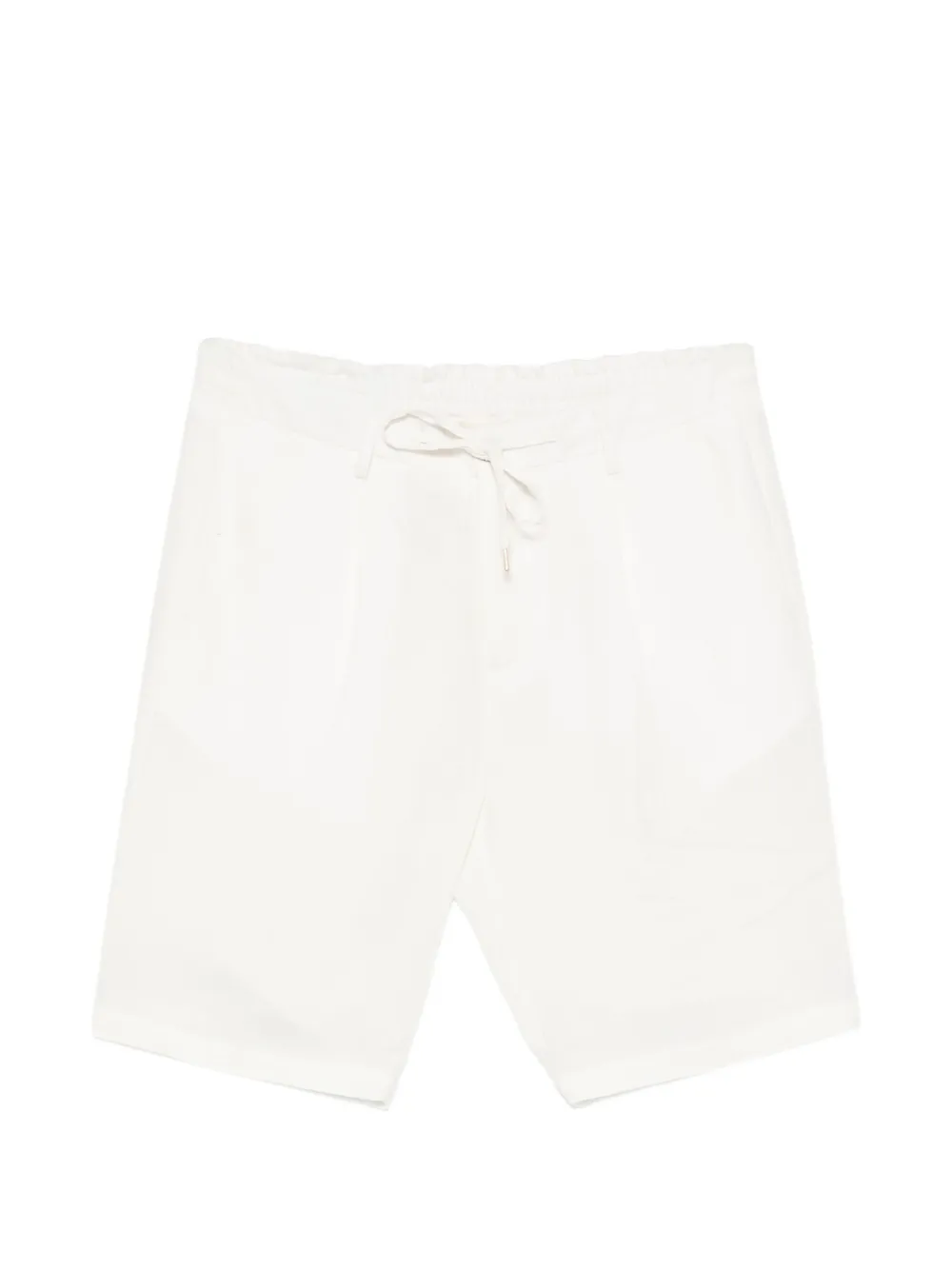Briglia 1949 drawstring pleated shorts - Weiß