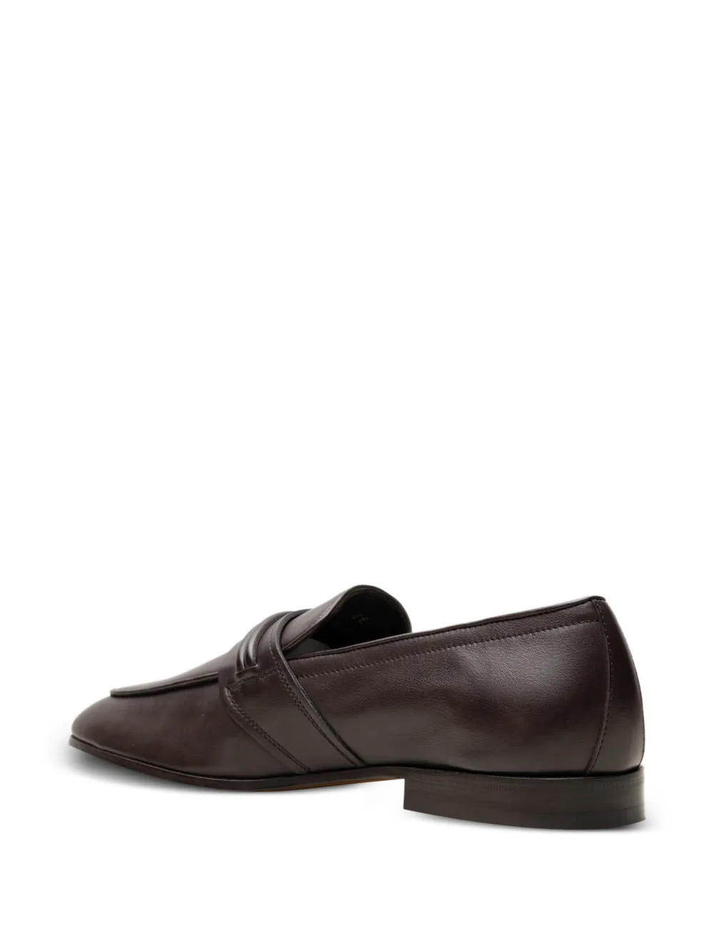 Ferragamo Gancini leather loafers Bruin