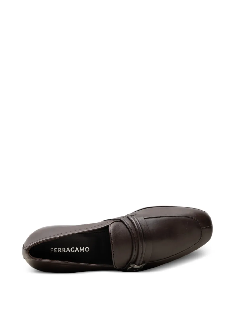 Ferragamo Gancini leather loafers Bruin