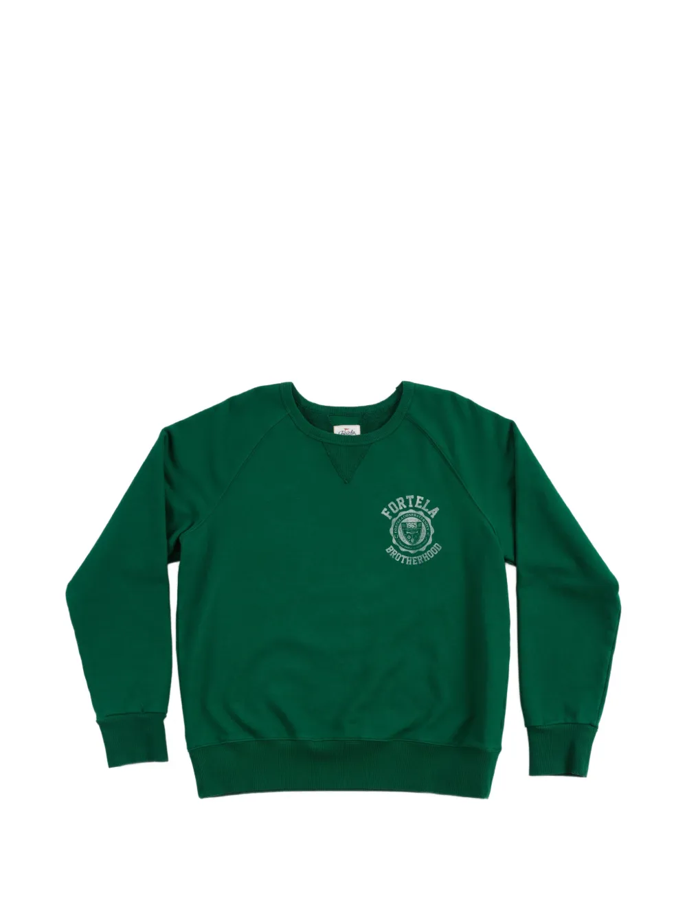 Fortela Harvard raglan-sleeve sweatshirt - Verde