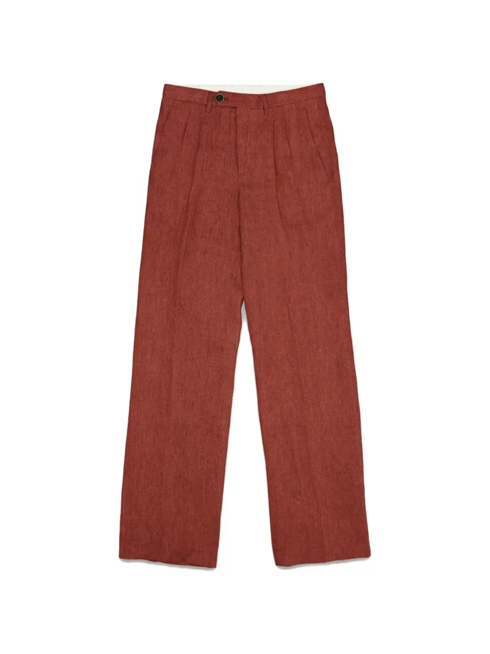 Fortela Justine pleated trousers - Rosso