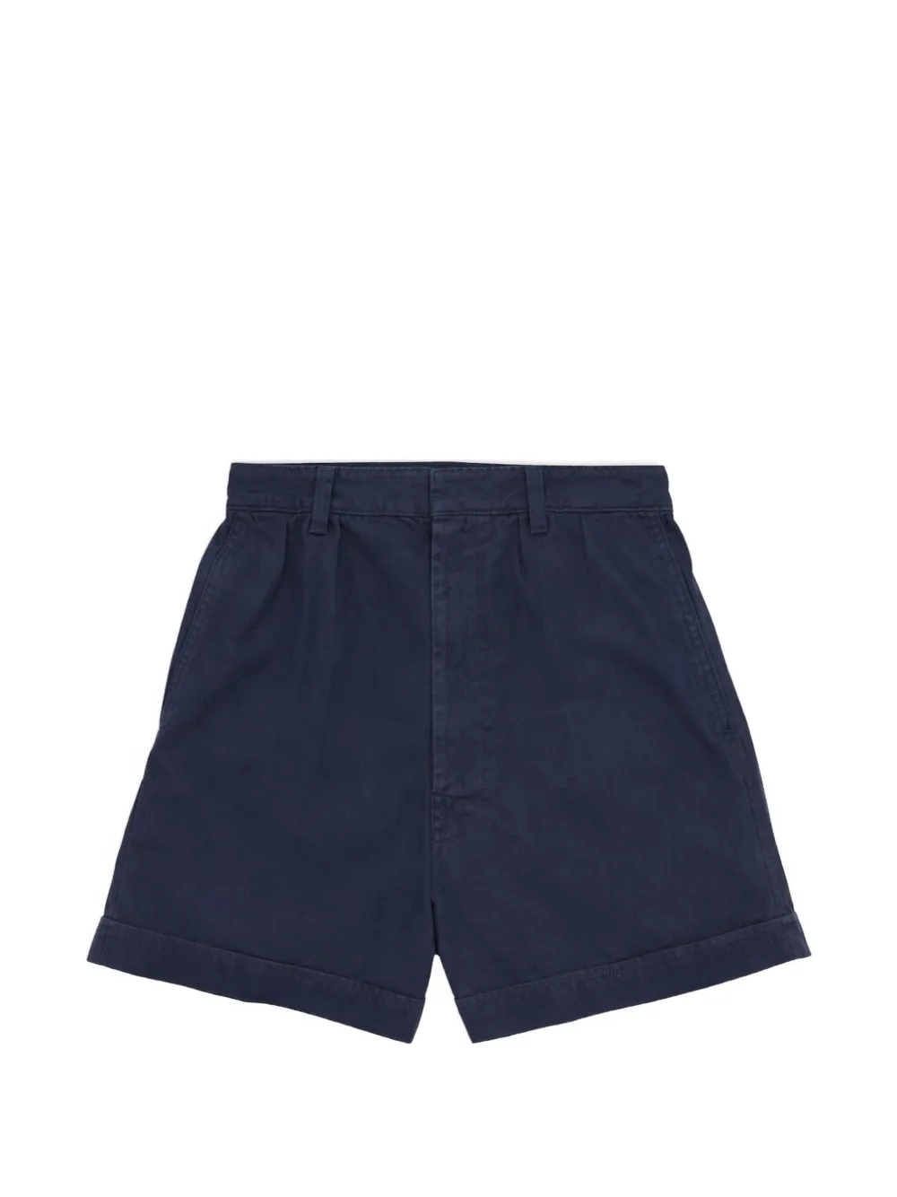 Fortela Bedford pleated shorts - Blue