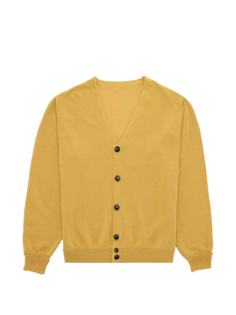 Fortela Oliver V-neck cardigan - Yellow