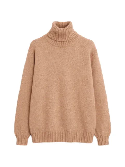 Fortela jersey Shetland con cuello alto