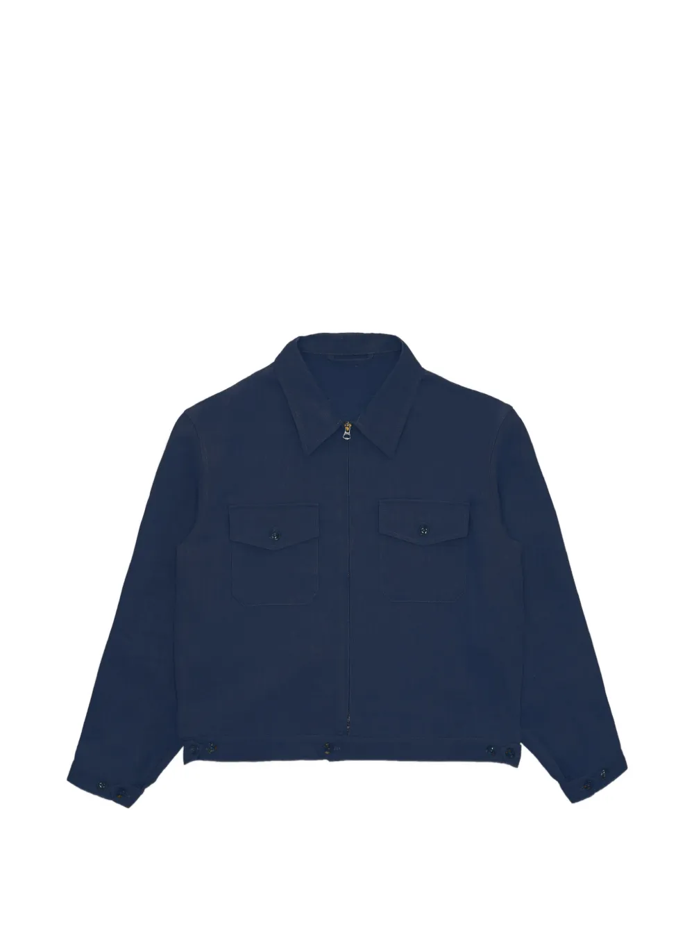 Fortela Albert zip-up jacket - Blu