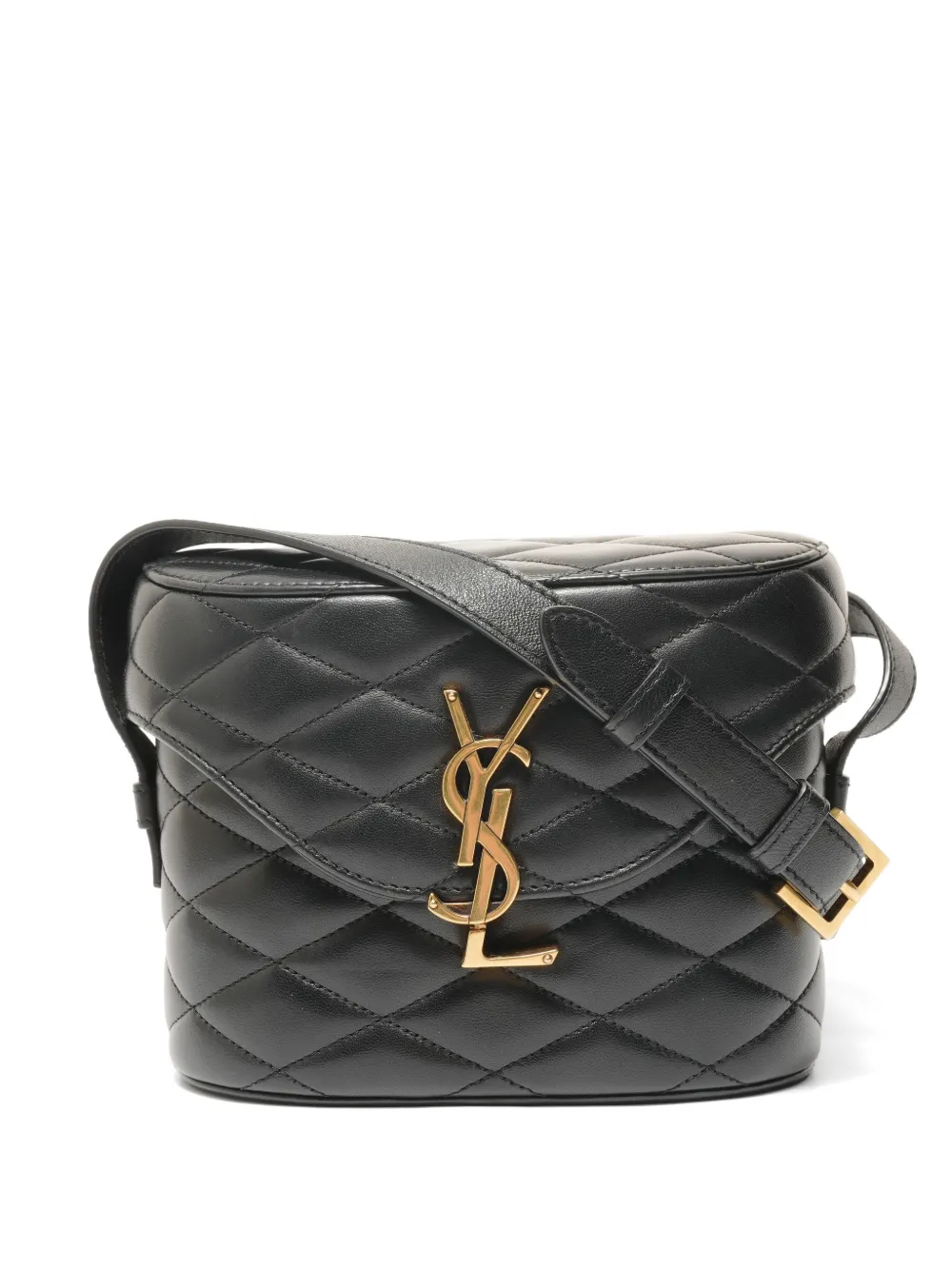 Saint Laurent Pre-Owned 2022-2024 June Cassandre shoulder bag - Black