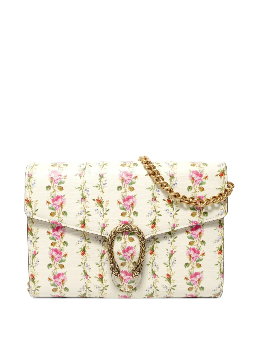 Gucci Pre-Owned 2015-2020 Dionysus floral-print shoulder bag - Toni neutri
