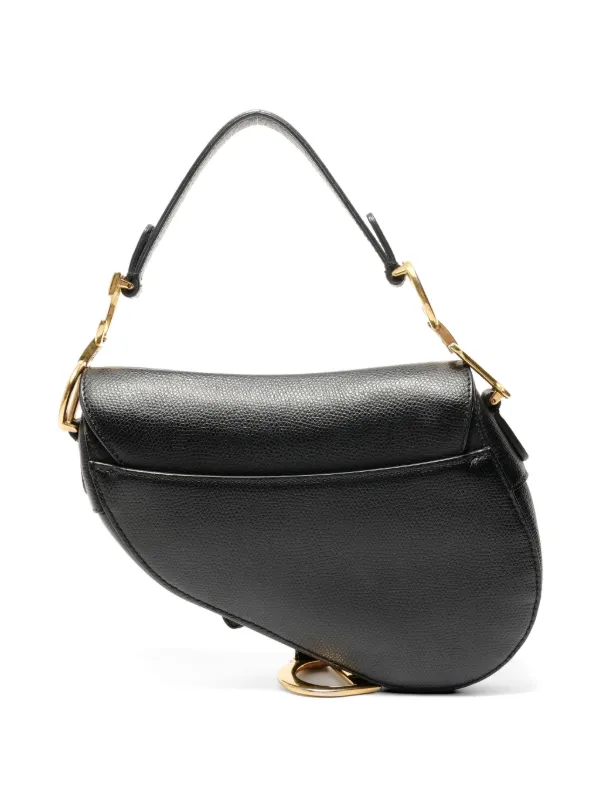 Christian Dior Pre-Owned 2019 Saddle Shoulder Bag | Black | FARFETCH