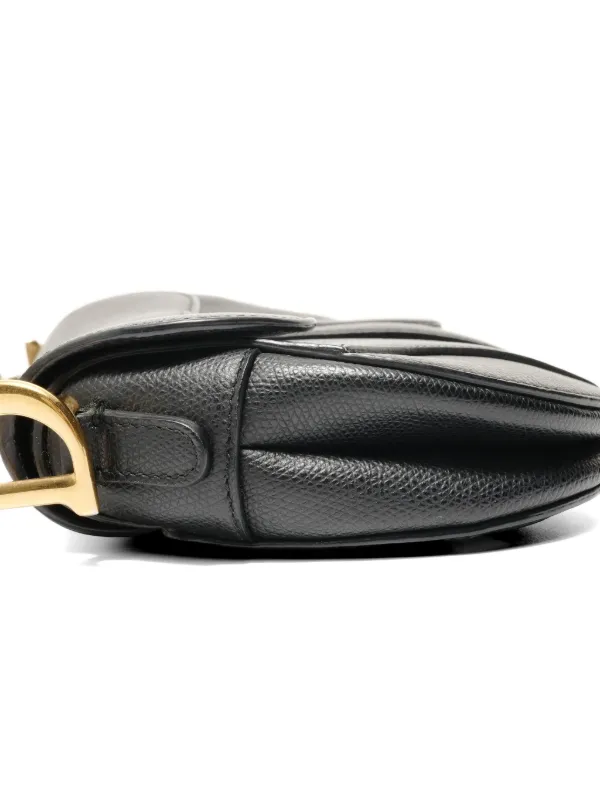Christian Dior Pre-Owned 2019 Saddle Shoulder Bag | Black | FARFETCH
