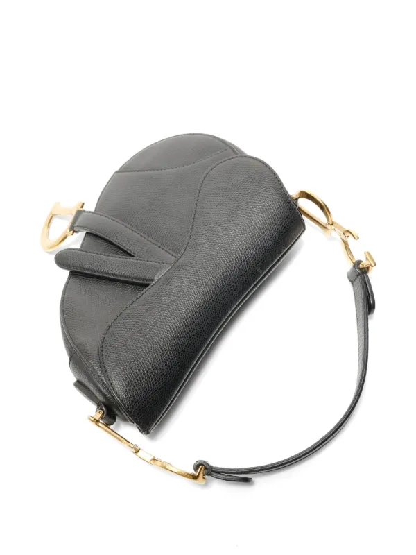 Christian Dior Pre-Owned 2019 Saddle Shoulder Bag | Black | FARFETCH