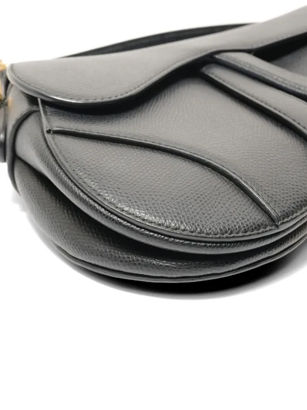 Christian Dior Pre-Owned 2019 Saddle Shoulder Bag | Black | FARFETCH