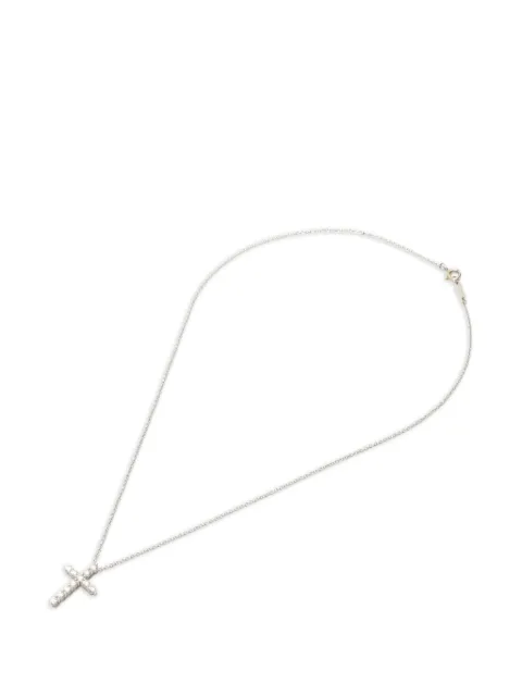 Tiffany & Co. Pre-Owned collar con dije de cruz 2000