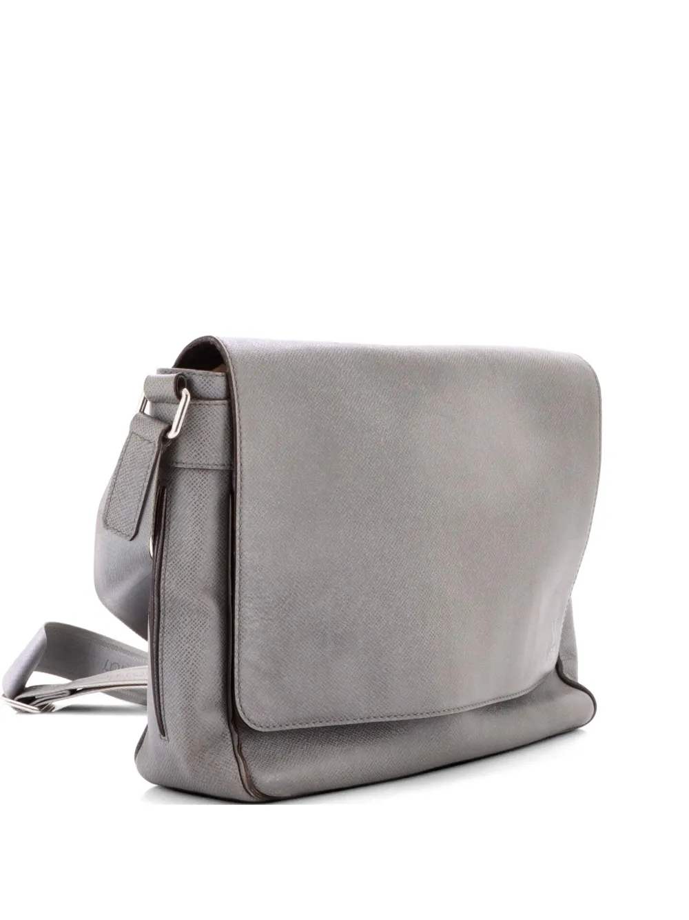 Louis Vuitton Pre-Owned Roman Handbag Taiga Leather MM crossbody bag - Grigio
