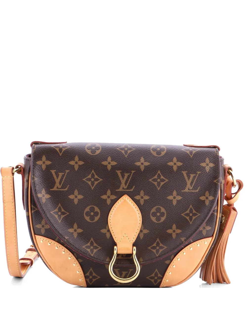 Louis Vuitton Pre-Owned Saint Cloud NM Bag Monogram Canvas crossbody bag - Marrone