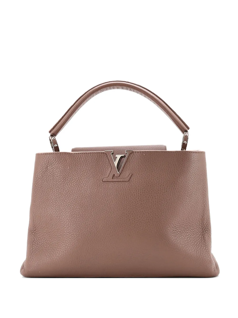 Louis Vuitton Pre-Owned Capucines Bag Leather MM satchel - Toni neutri