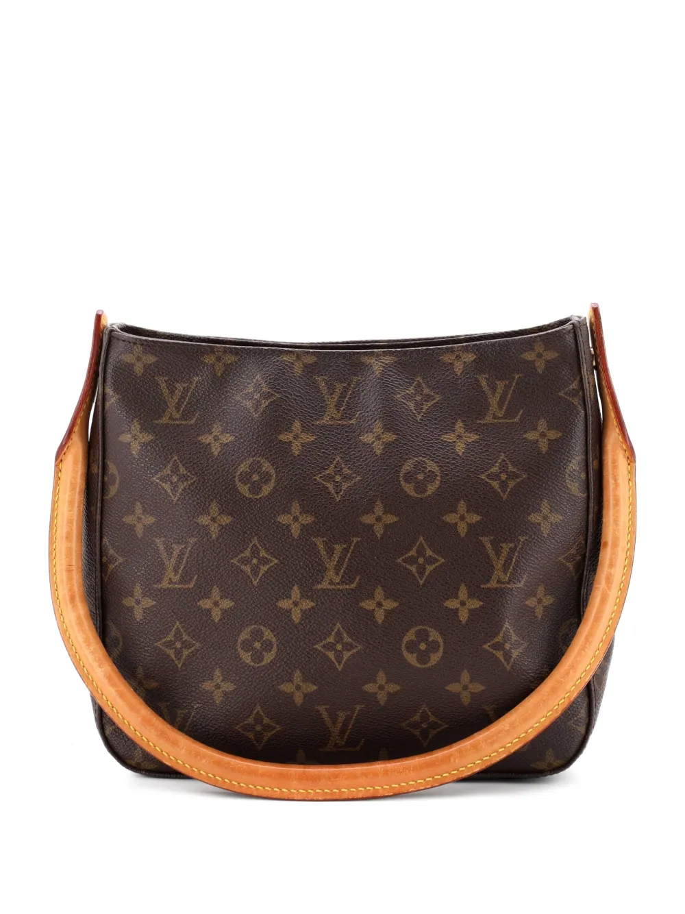 Louis Vuitton Pre-Owned Looping Handbag Monogram Canvas MM satchel - Brown
