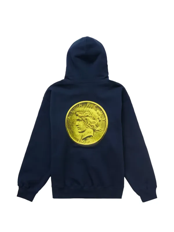 Supreme Anarchy グラフィックプリントパーカー | ブルー | FARFETCH JP