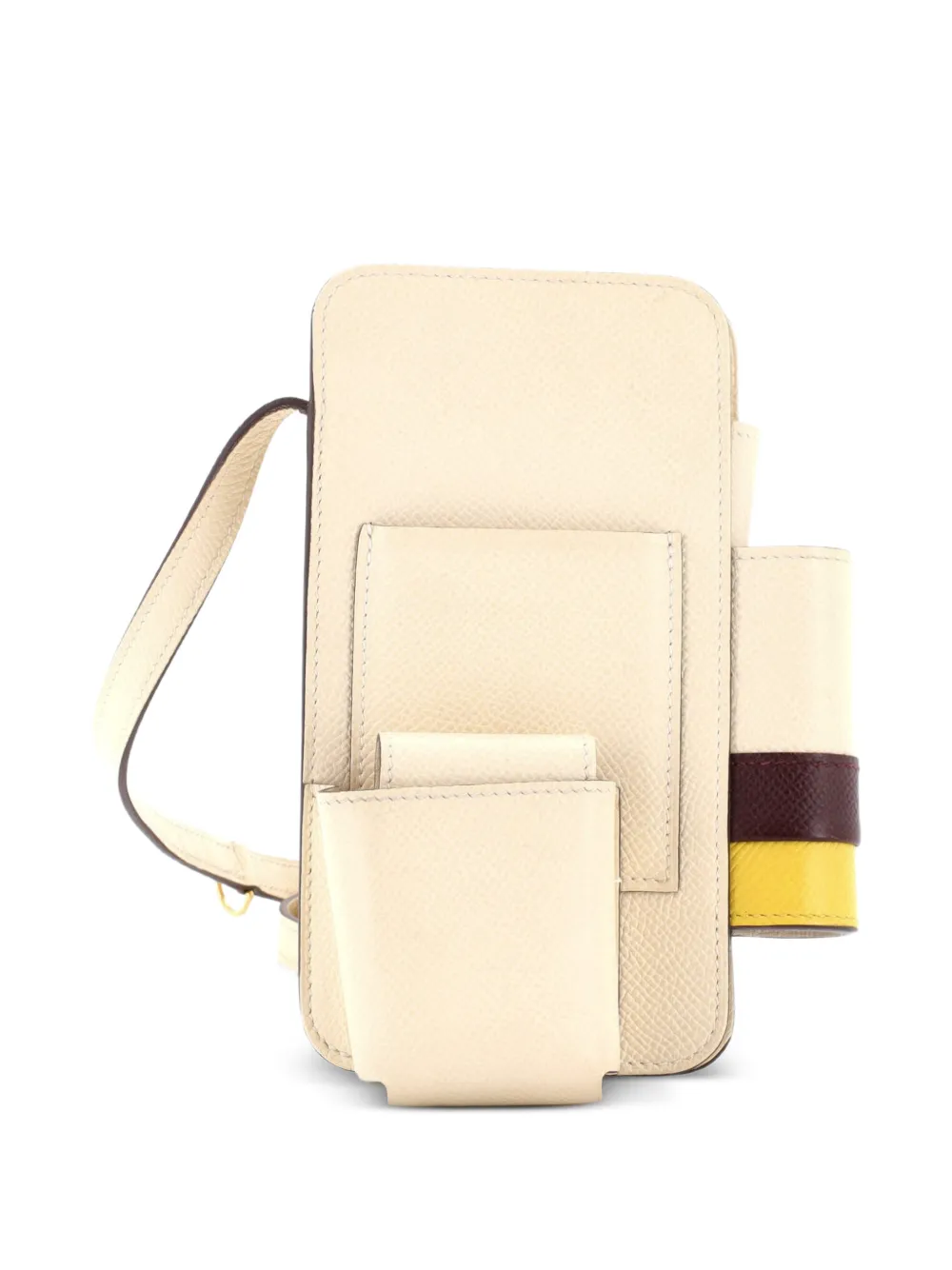 Hermès Pre-Owned Hermesway Phone Case Crossbody Bag Epsom clutch bag - Nude