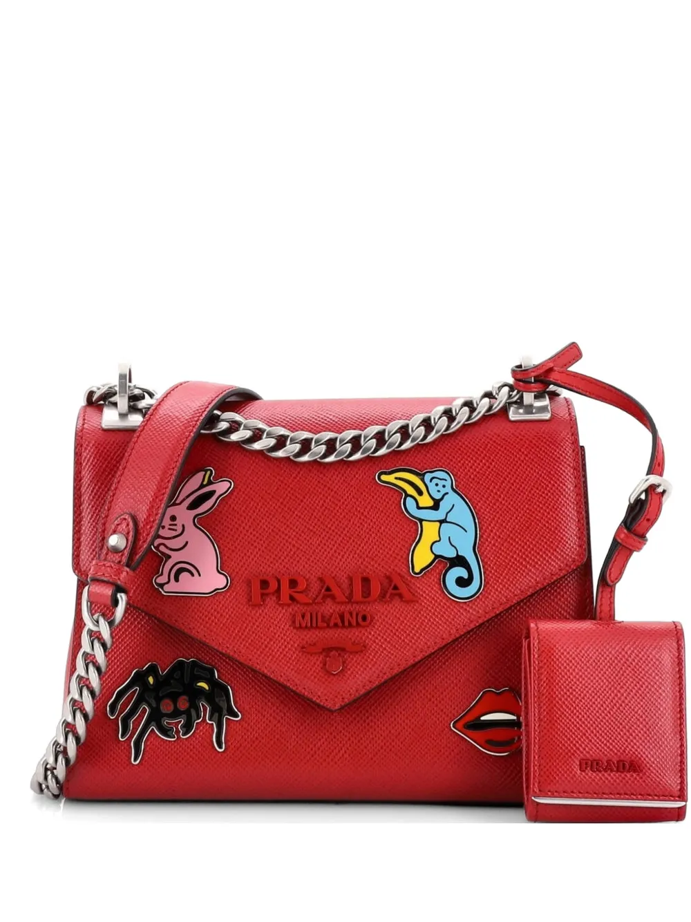 Prada Monochrome Pre-owned Taschen