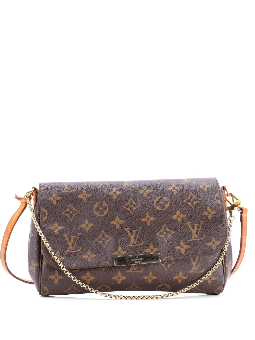 Louis Vuitton Pre-Owned Favorite Handbag Monogram Canvas MM crossbody bag - Braun