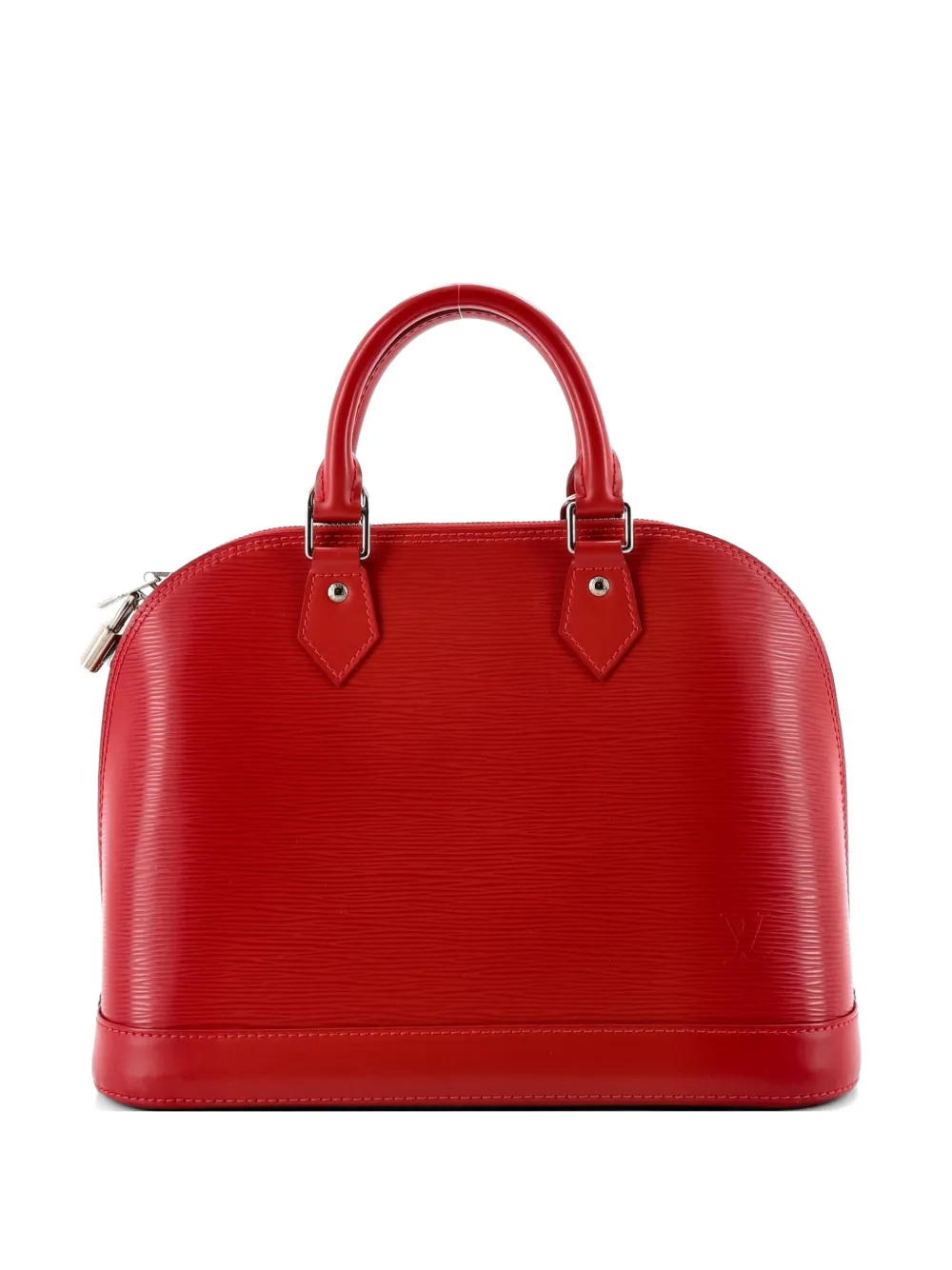 Louis Vuitton Pre-Owned Alma Handbag Epi Leather PM satchel - Red