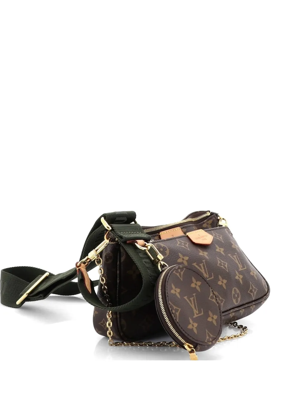 Louis Vuitton Pre-Owned Multi Pochette Accessoires Monogram Canvas crossbody bag - Marrone