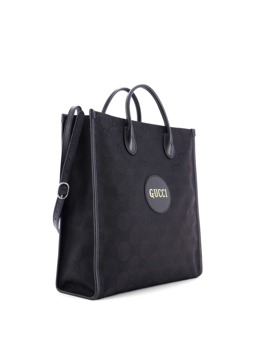 Gucci Pre-Owned Off The Grid GG Econyl Long tote bag - Nero