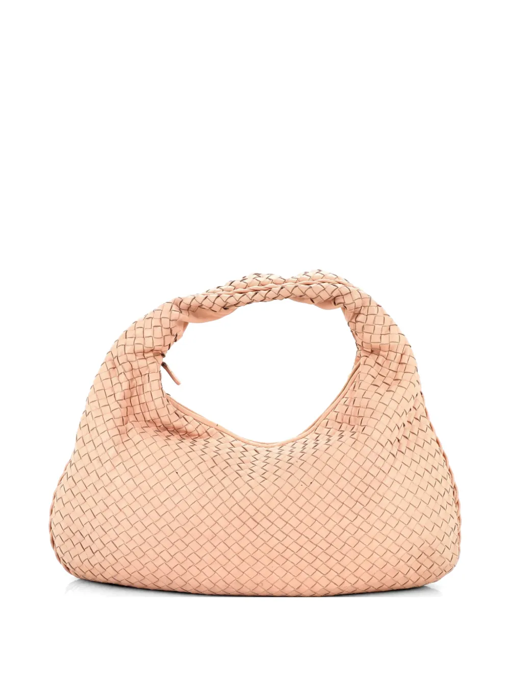 Bottega Veneta Pre-Owned Veneta Intrecciato Nappa Medium hobo bag - Toni neutri