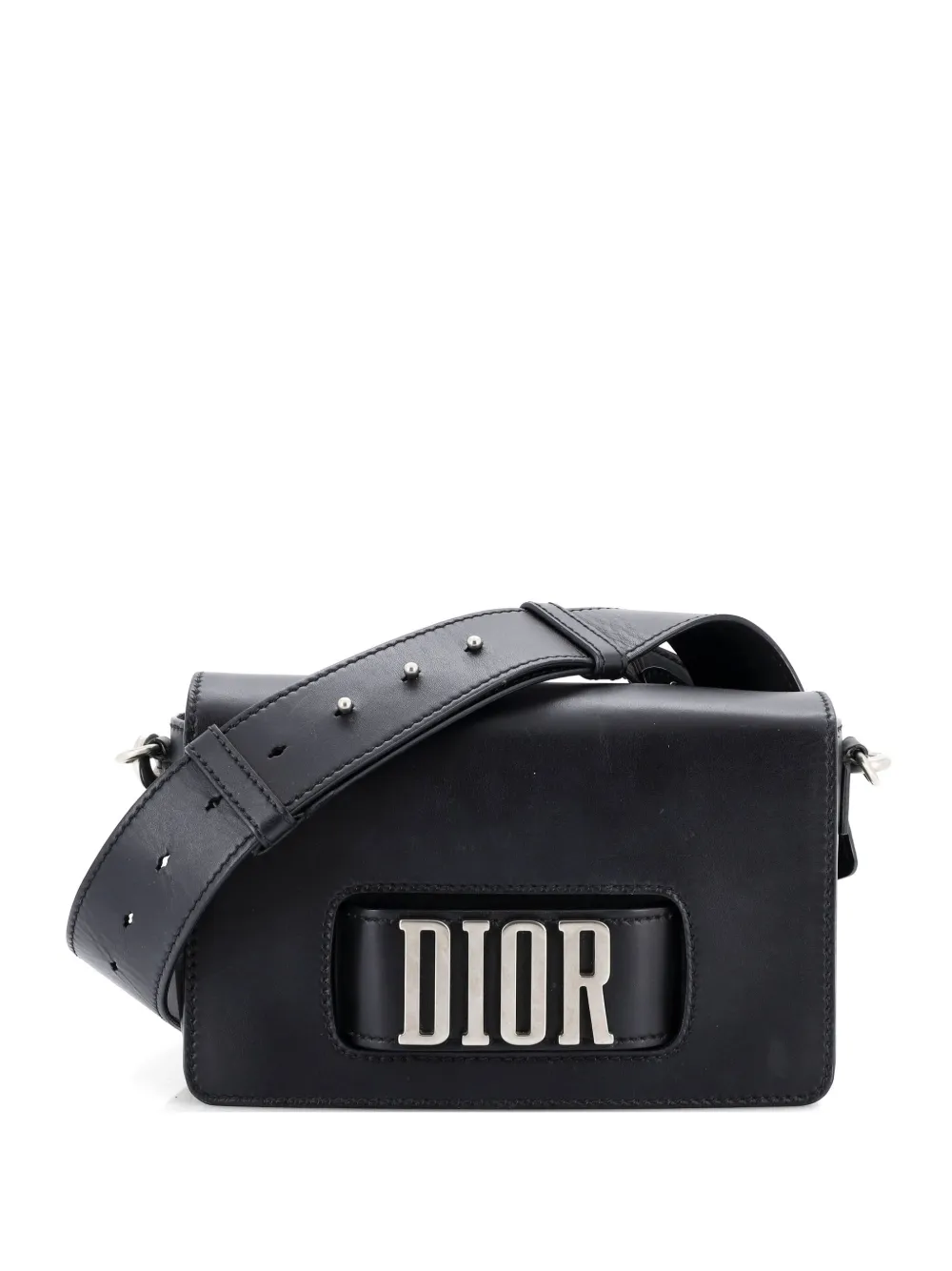 Christian Dior Pre-Owned Dio(r)evolution Flap Bag Leather Medium shoulder bag - Nero